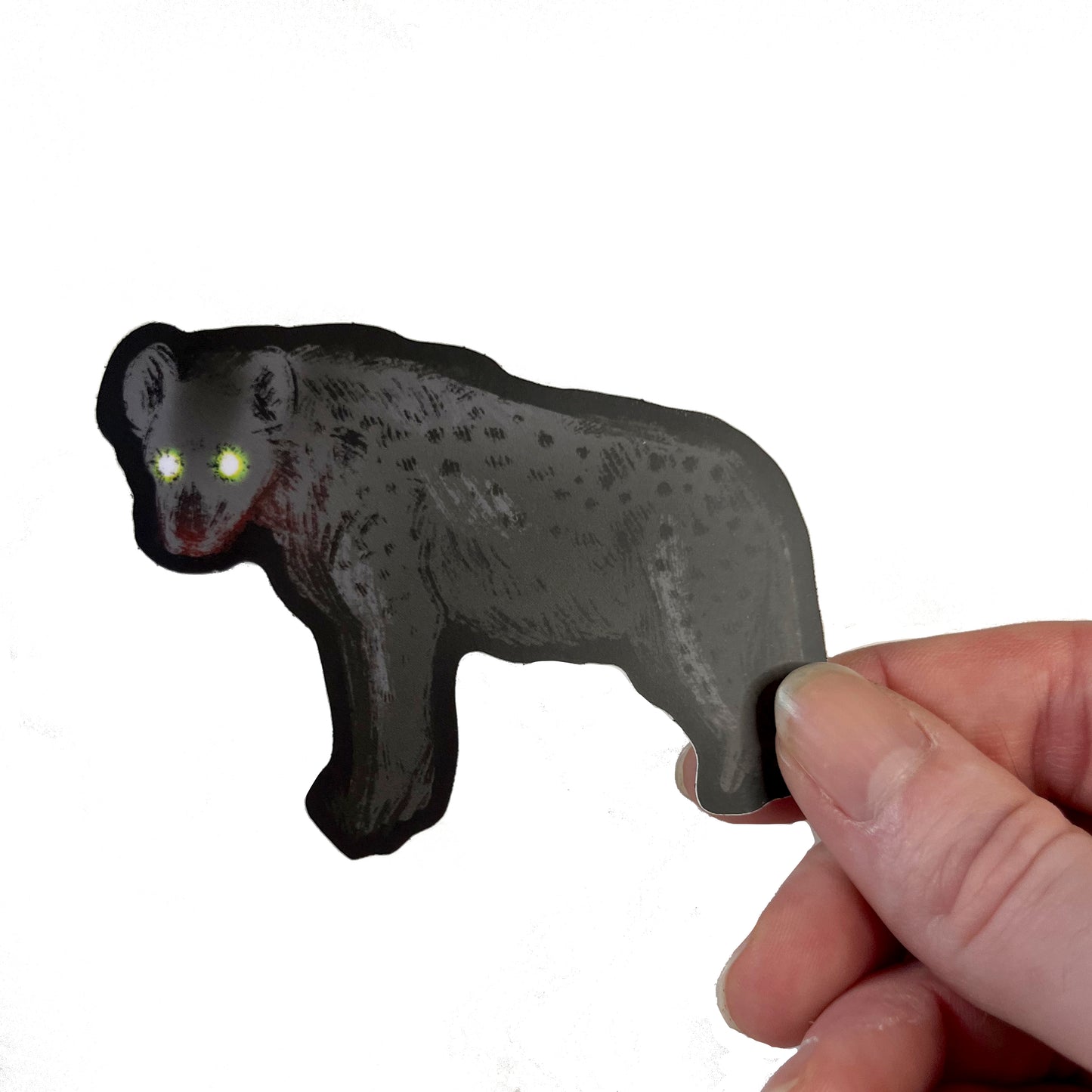 Night Hyena Sticker 3inch
