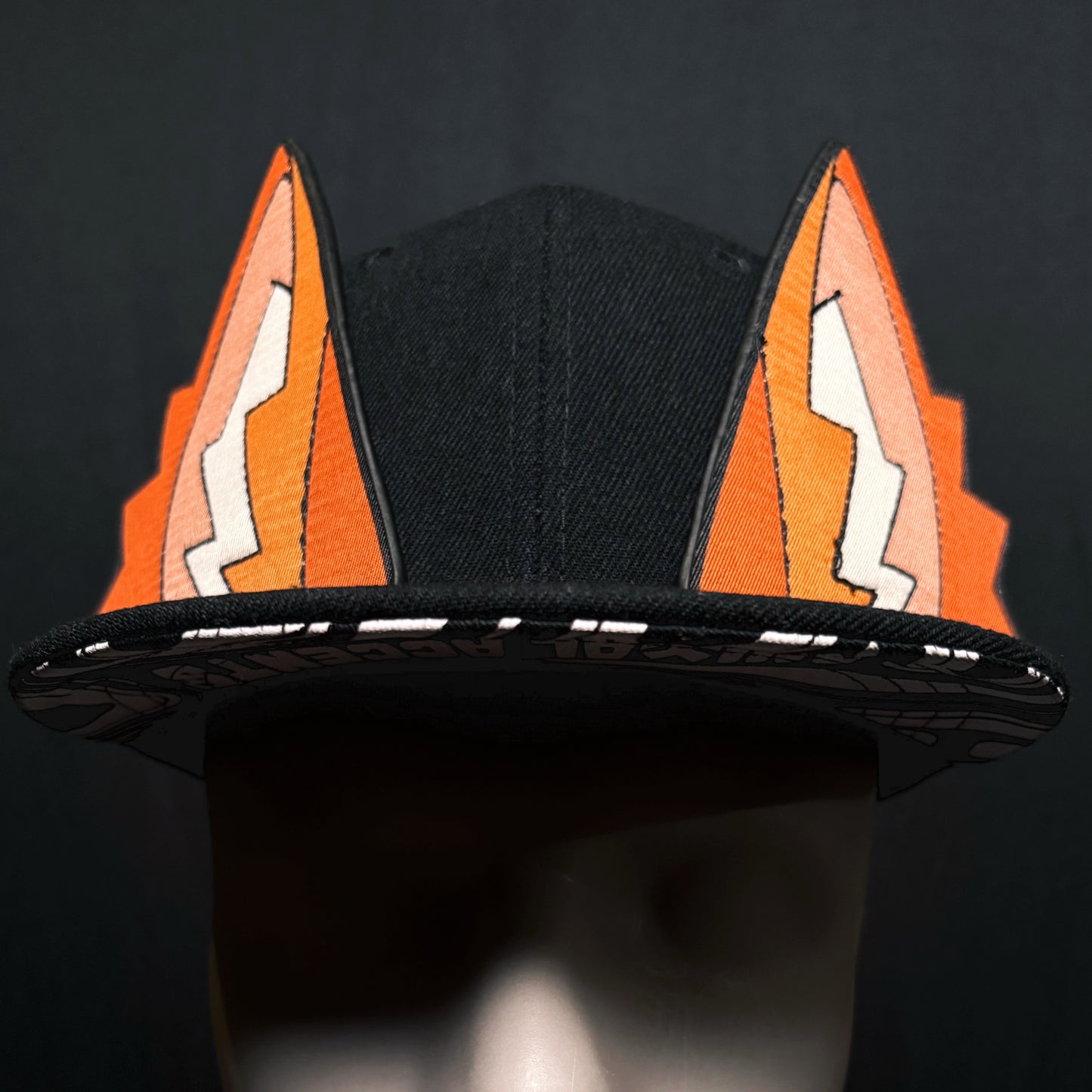 Orange Feline Ears