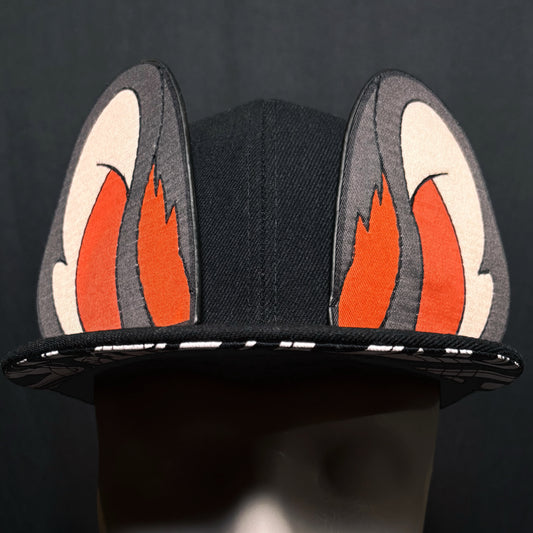 Orange Big Cat Ears