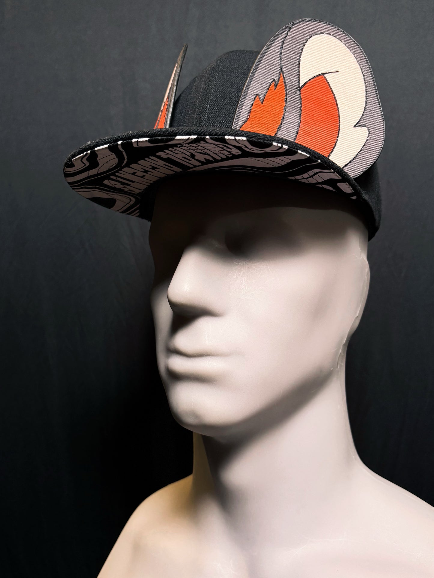 Orange Big Cat Ears