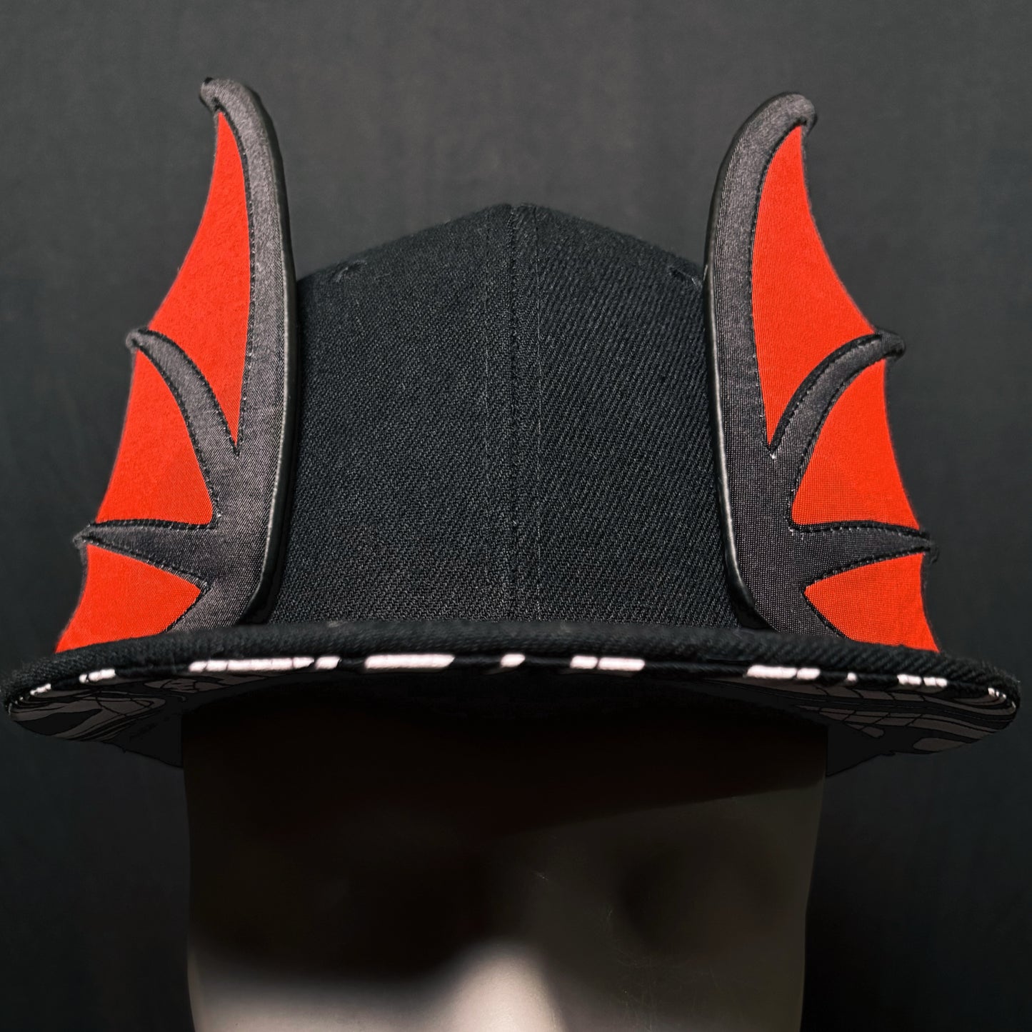 Black & Red Fins