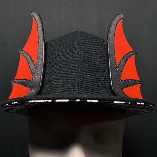 Black & Red Fins
