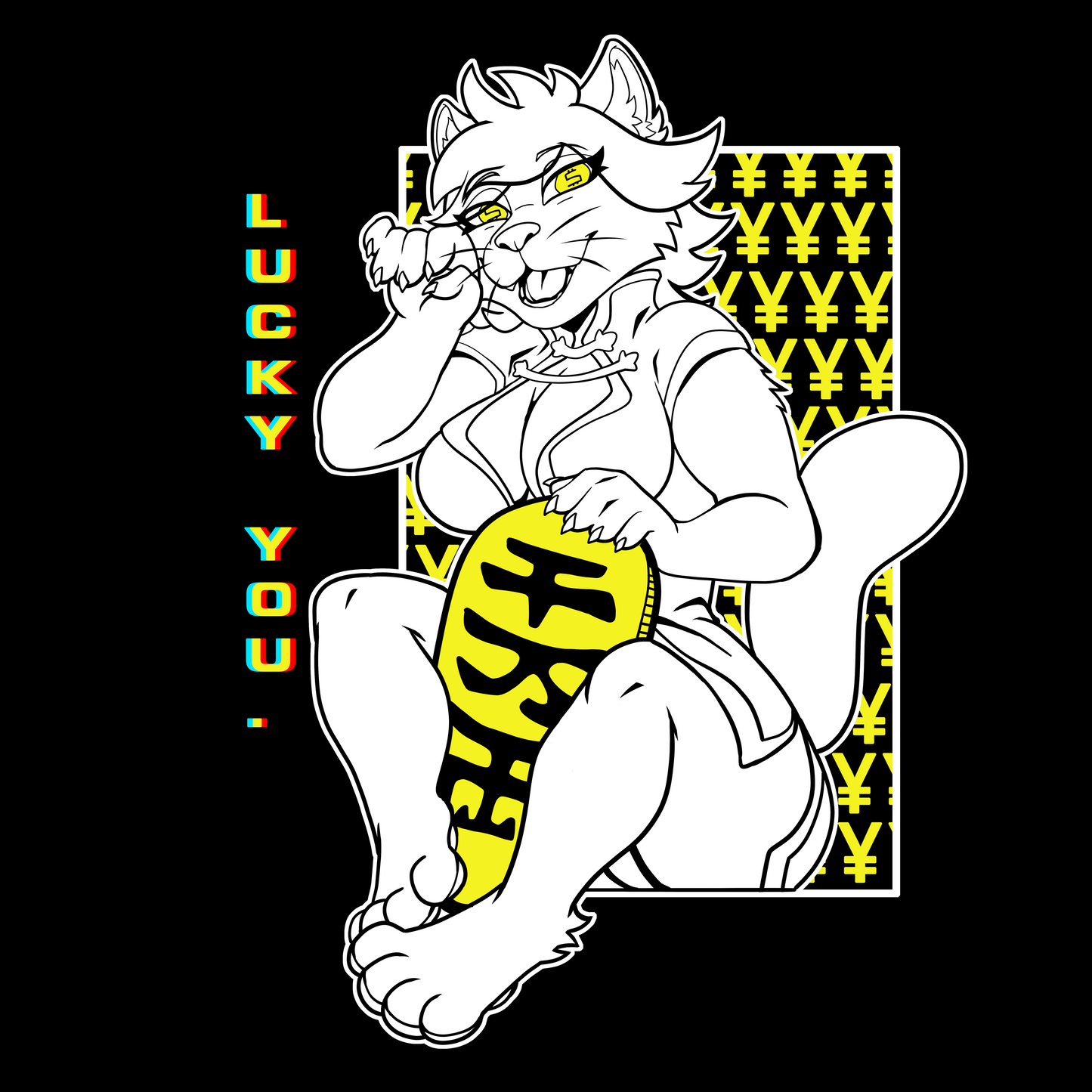 Aren't You Lucky Full Print Shirt