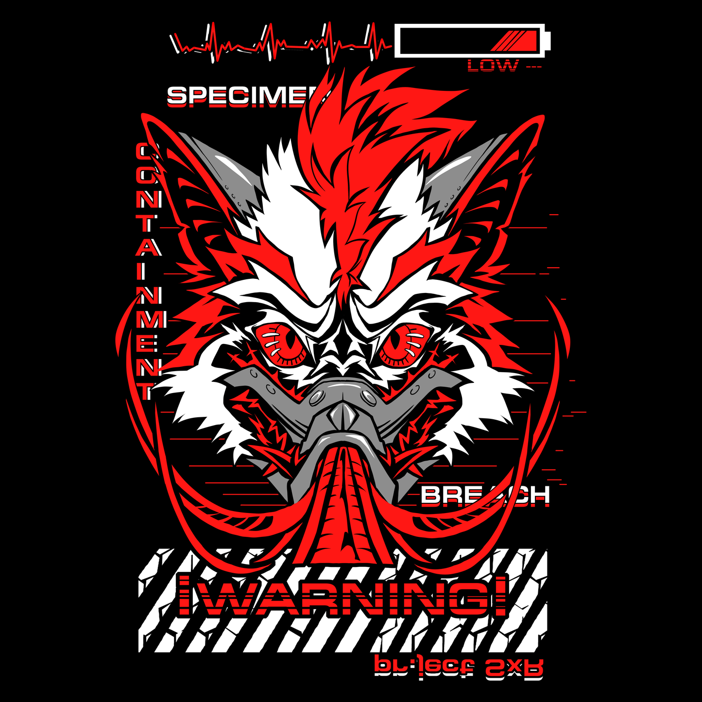 Cybernetic Creature Full Print Shirt