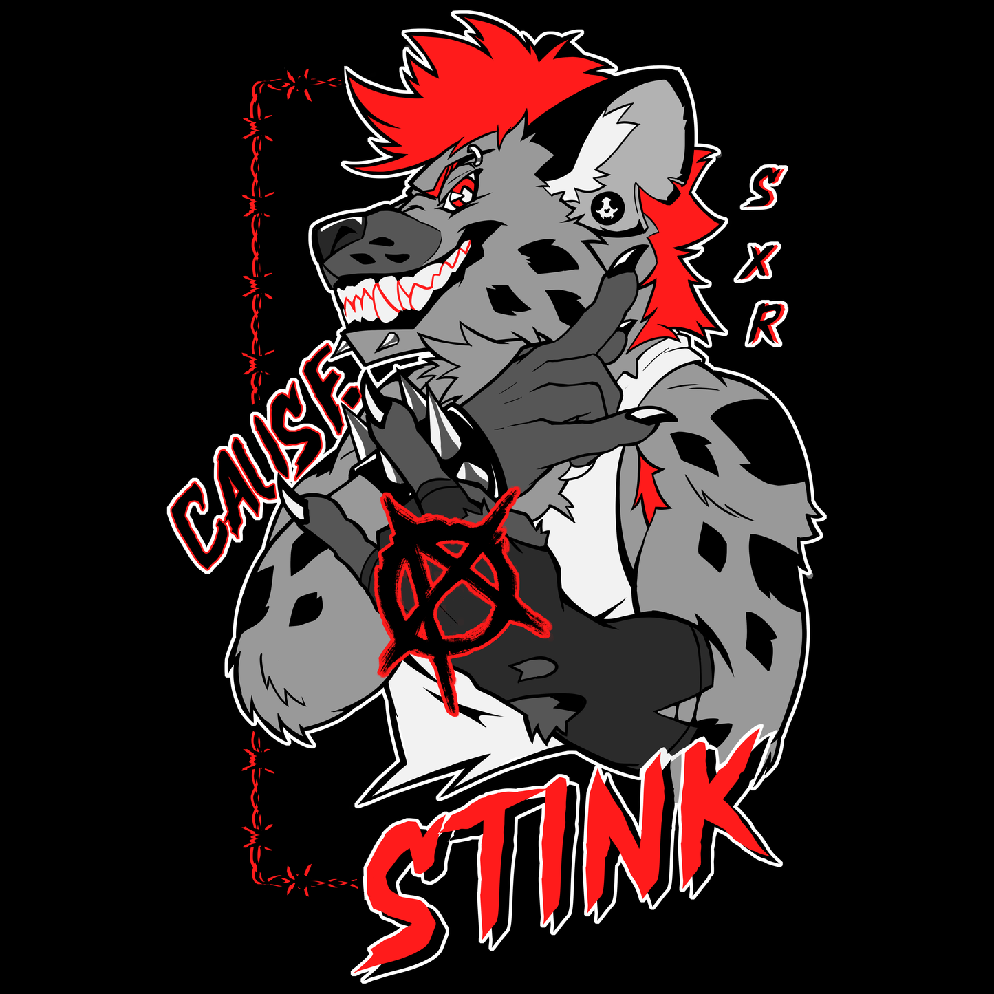 Cause A Stink Hyena Tank