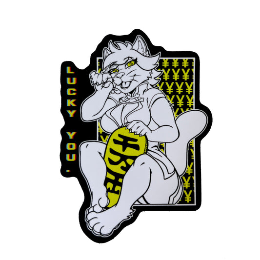 Aren't you Lucky Sticker 3inch