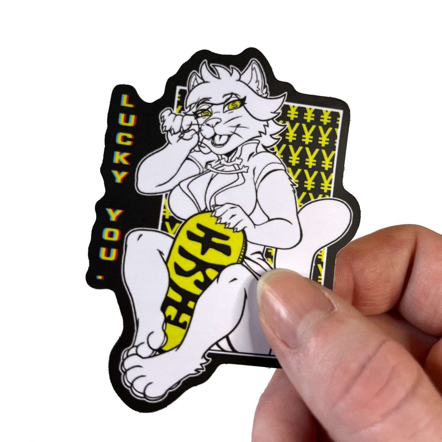 Aren't you Lucky Sticker 3inch